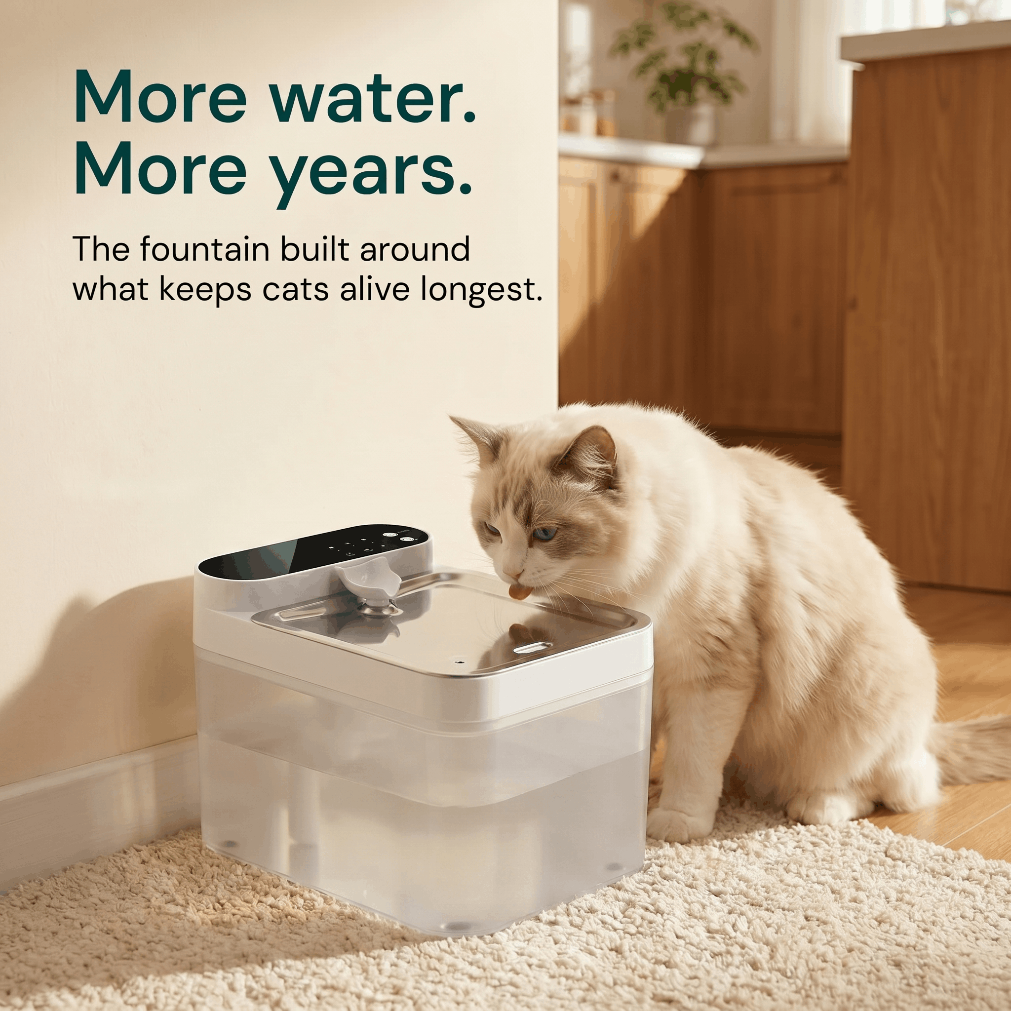 Purestream AquaOne - Automatic Cat Fountain