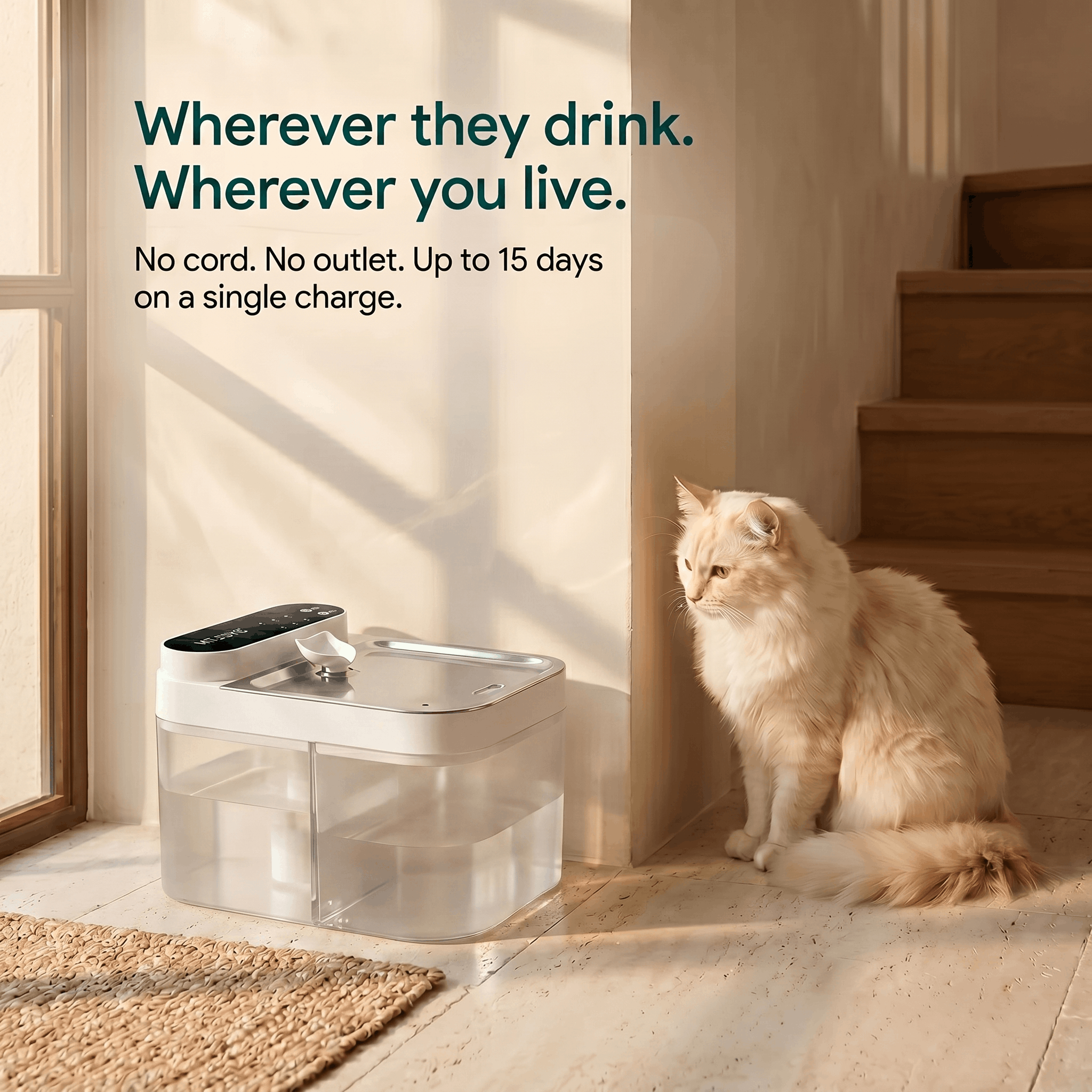 Purestream AquaOne - Automatic Cat Fountain